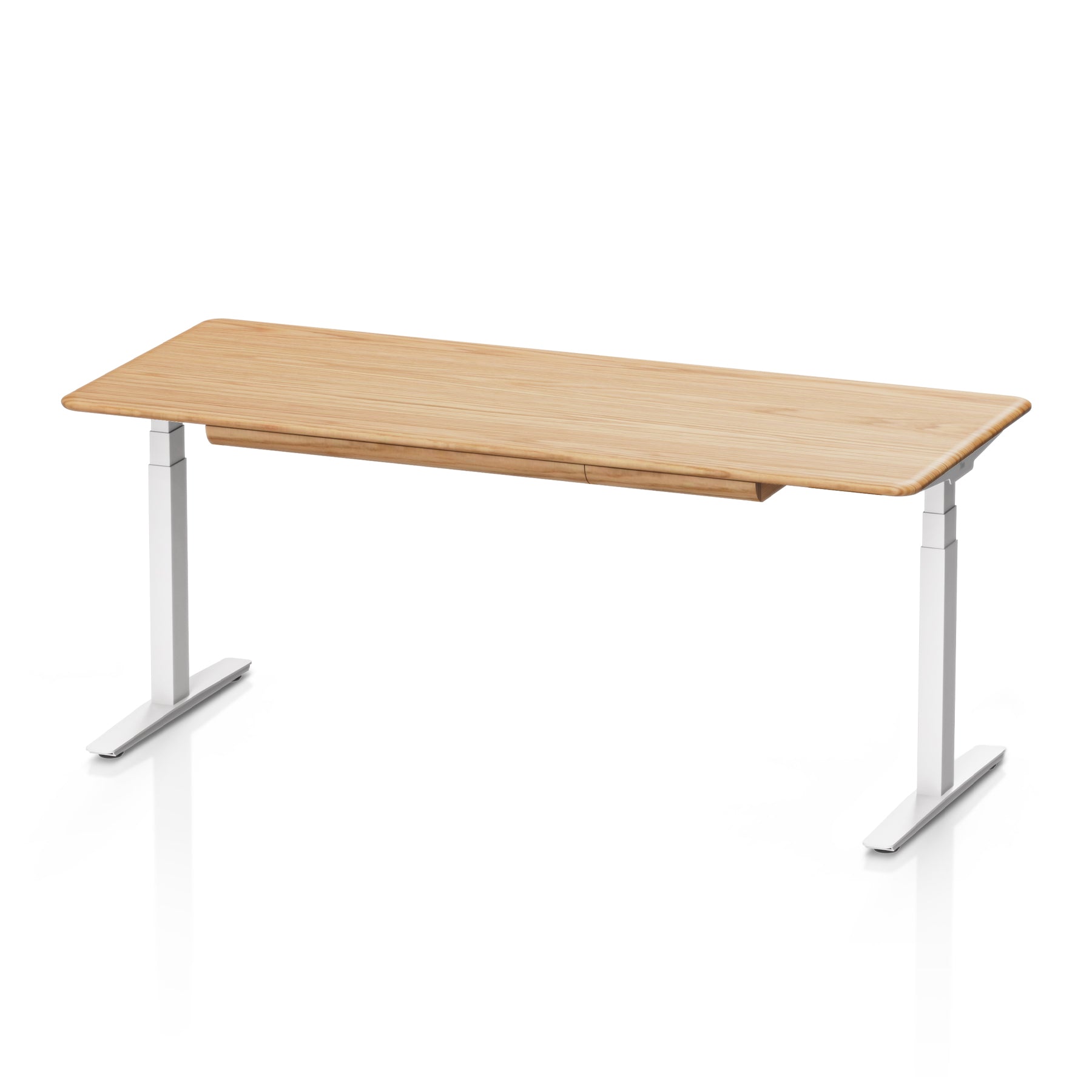 Pesk Pro Hardwood Home Office Electric Standing Desk