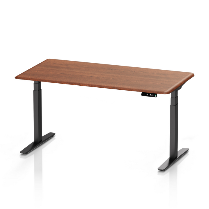 Pesk Pro Hardwood Home Office Electric Standing Desk