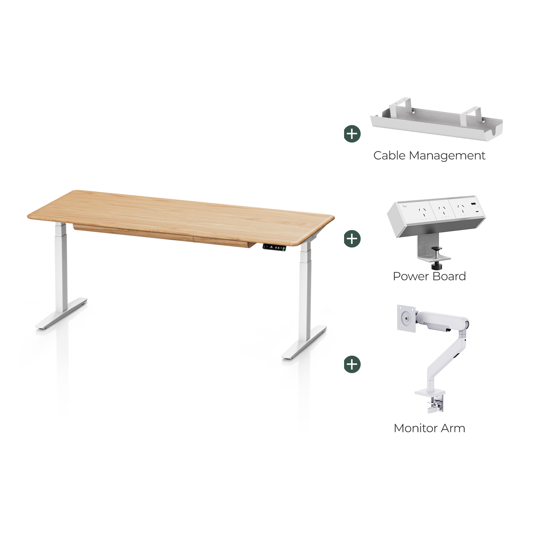 Pesk Pro Complete Ergonomic Standing Desk Setup