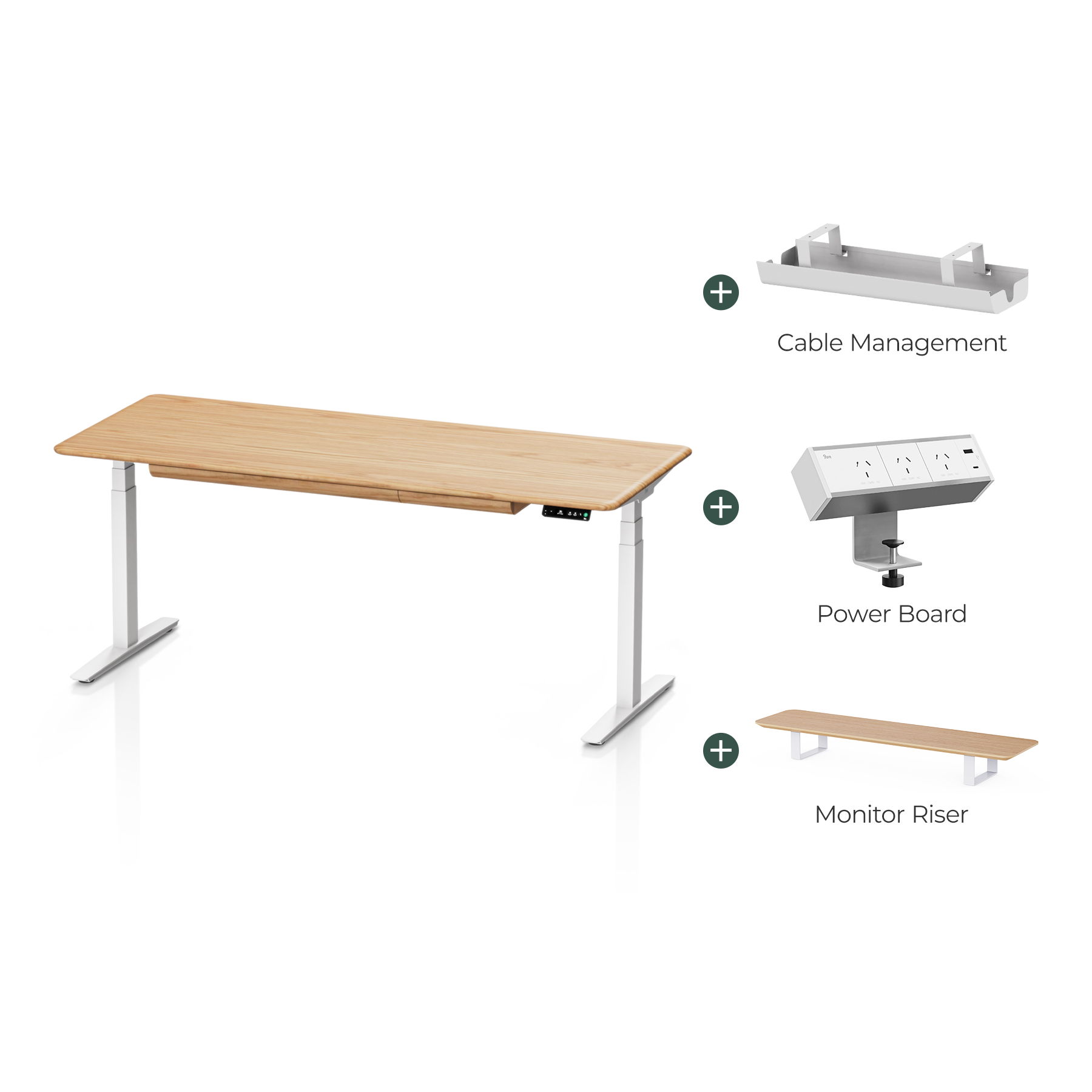 Pesk Pro Complete Ergonomic Standing Desk Setup
