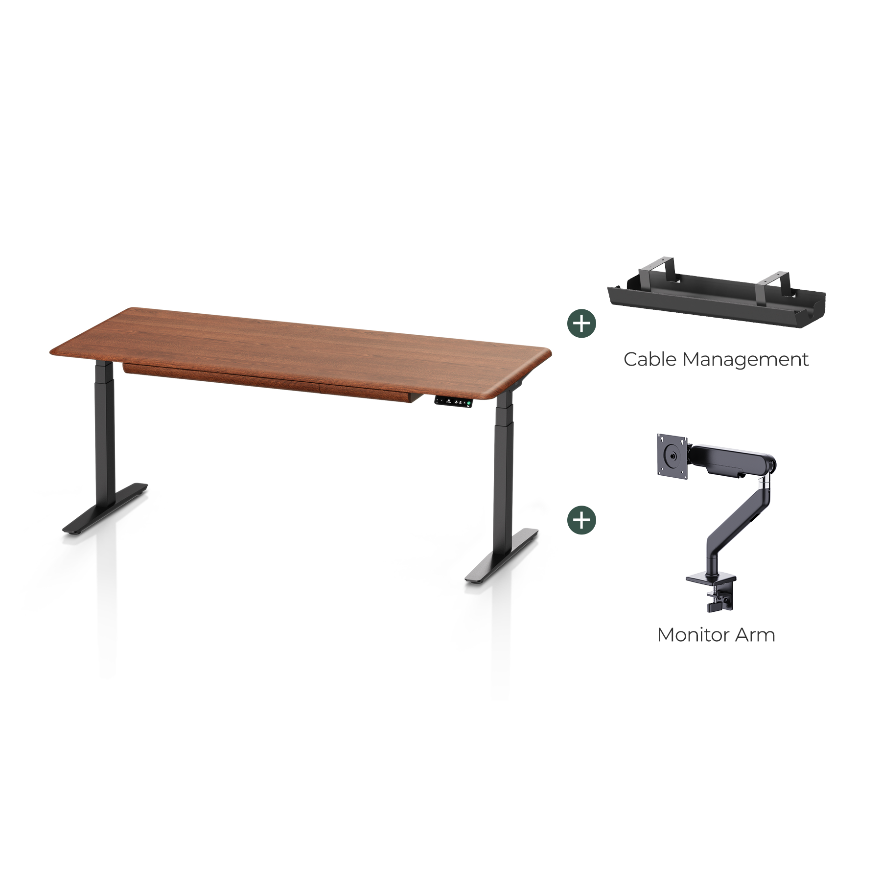 Pesk Pro Complete Ergonomic Standing Desk Setup