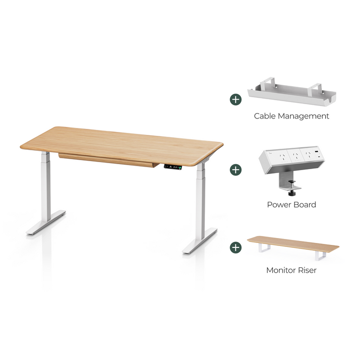 Pesk Pro Complete Ergonomic Standing Desk Setup