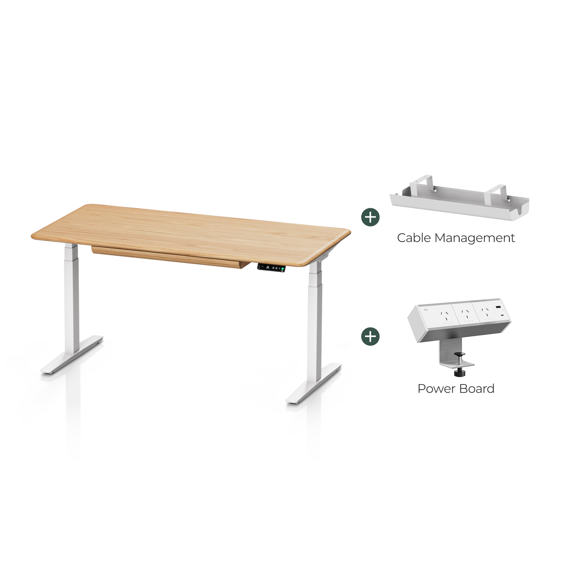 Pesk Pro Complete Ergonomic Standing Desk Setup