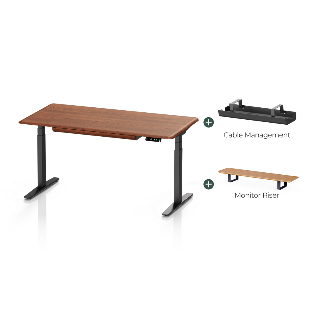 Pesk Pro Complete Ergonomic Standing Desk Setup