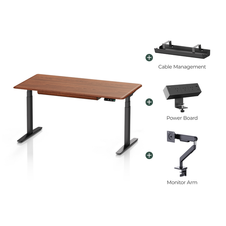 Pesk Pro Complete Ergonomic Standing Desk Setup
