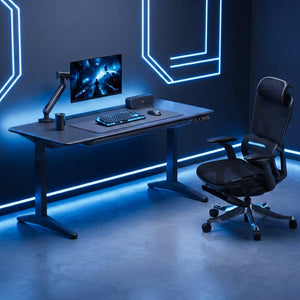 Raven Electric Standing Desk With Ergonomic Chair
