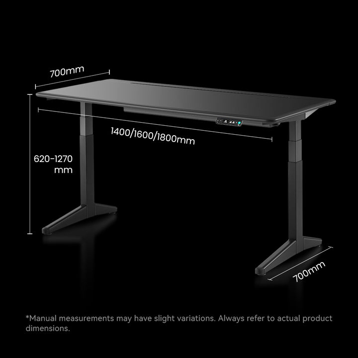 Raven Gaming Computer Electric Sit Stand Desk