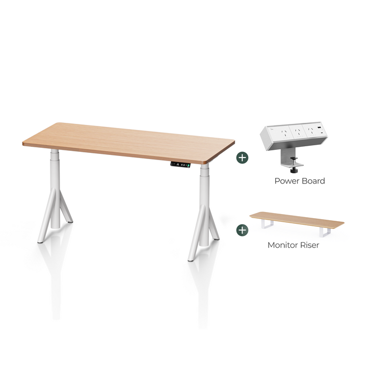 Robin Pro Complete Ergonomic Standing Desk Setup