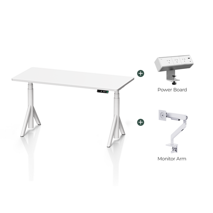 Robin Pro Complete Ergonomic Standing Desk Setup