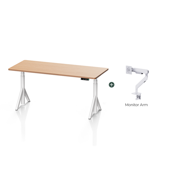 Robin Pro Complete Ergonomic Standing Desk Setup