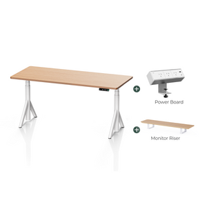 Robin Pro Complete Ergonomic Standing Desk Setup