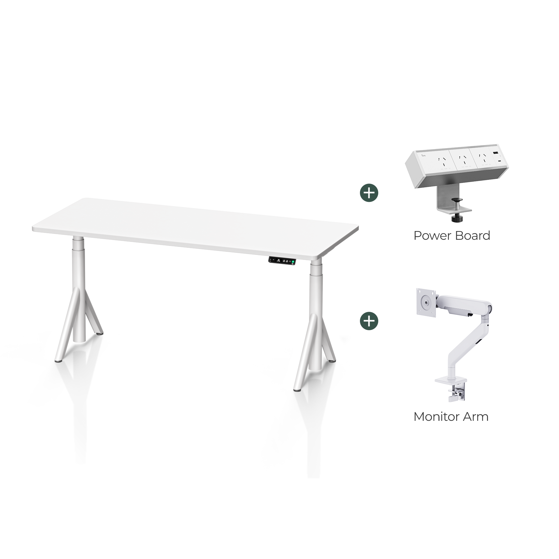 Robin Pro Complete Ergonomic Standing Desk Setup