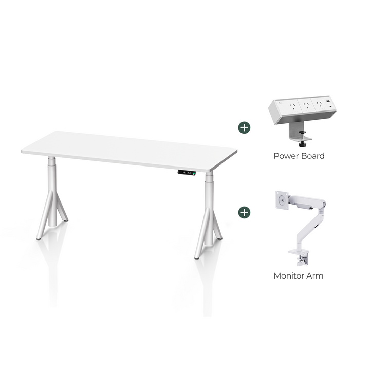 Robin Pro Complete Ergonomic Standing Desk Setup