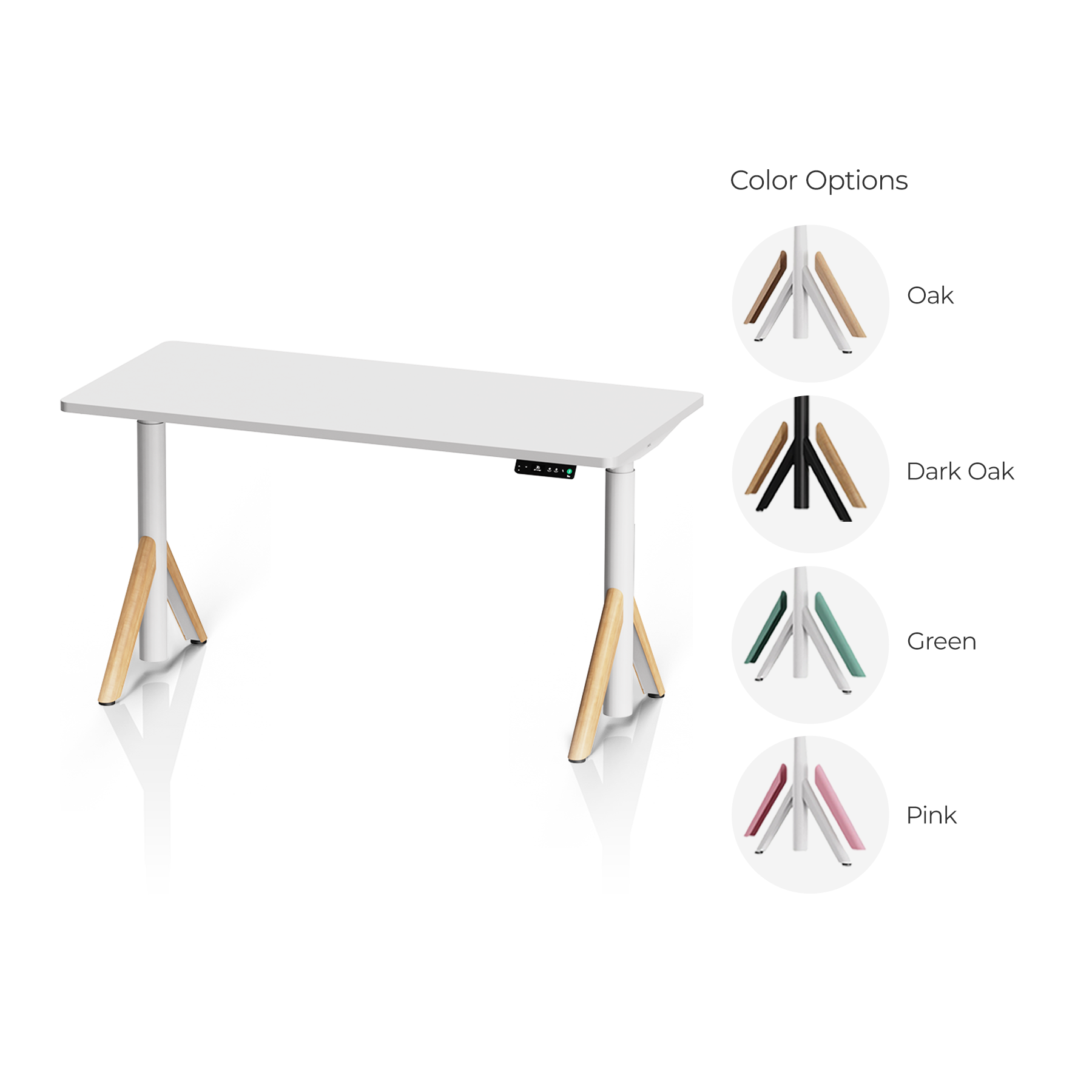 Robin Melamine Dual Motors Home Office Sit Stand Desk