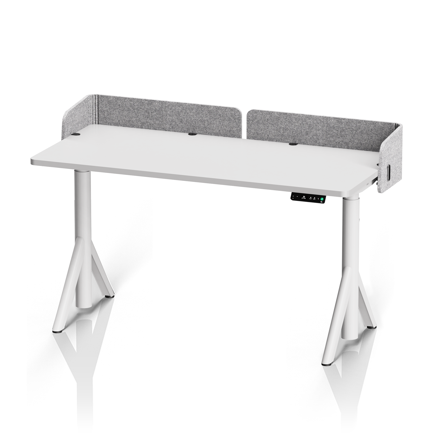 Robin Melamine Dual Motors Home Office Sit Stand Desk