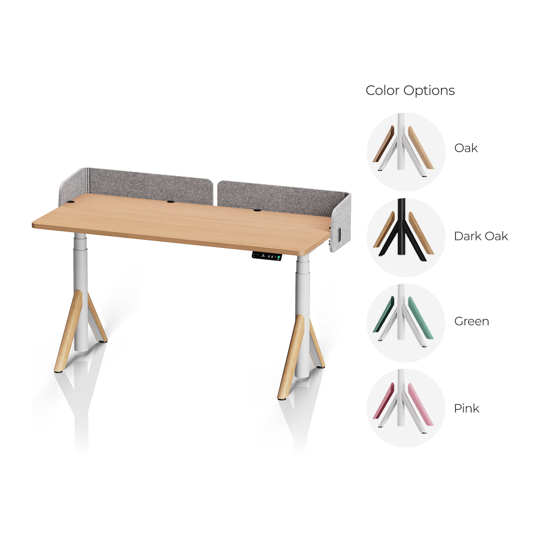 Robin Pro Dual Motors Melamine Top Home Sit Stand Desk