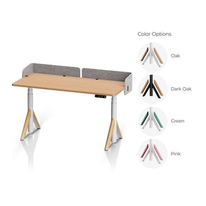 Robin Pro Dual Motors Melamine Top Home Sit Stand Desk