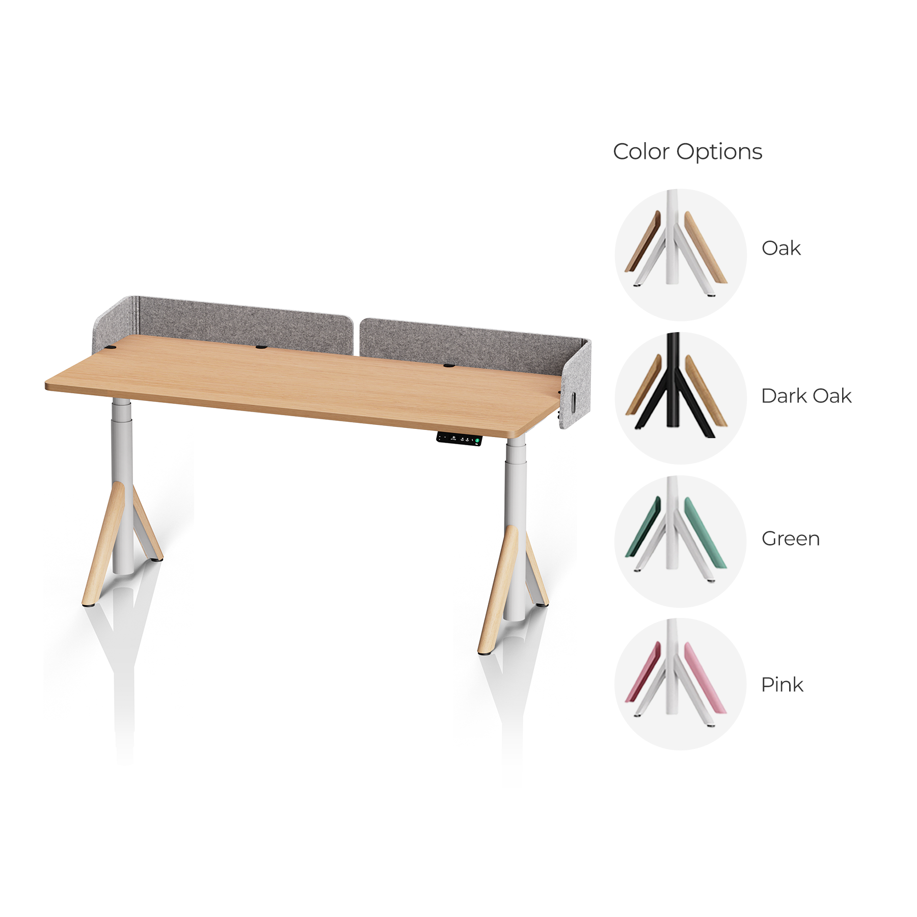 Robin Pro Dual Motors Melamine Top Home Sit Stand Desk