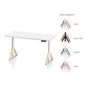 Robin Melamine Dual Motors Home Office Sit Stand Desk