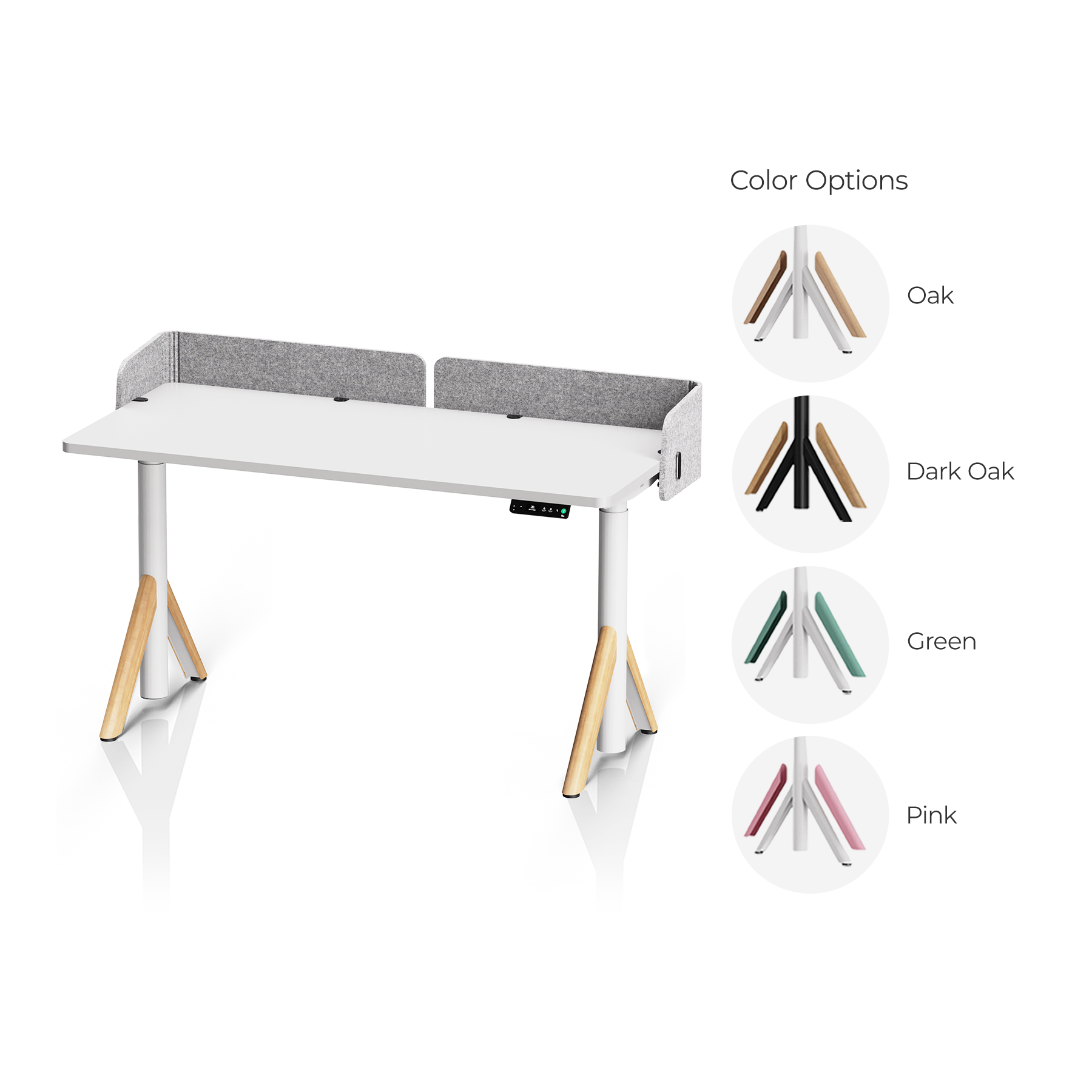 Robin Pro Dual Motors Melamine Top Home Sit Stand Desk