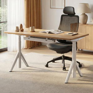 Robin Pro Electric Smart Sit Stand Desk Setup