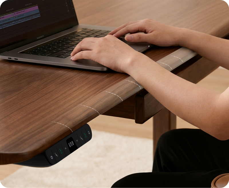 Ergonomic 3D Contoured Edge