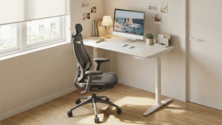 Atom Standing Desk and Newton Chair Set